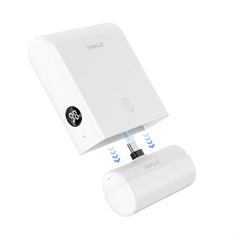 แบตเตอรี่สำรอง IWALK LINKPOD PLUS 13500MAH ชาร์จเร็ว 20W FASTCHARGE : WHITE : TYPE C_0