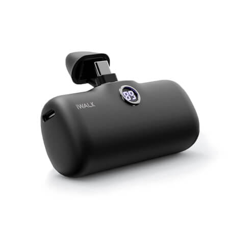 แบตเตอร์รี่สำรอง IWALK LINKPOD PRO 4800 MAH หัวชาร์จไร้สาย หัว TYPEC สี BLACK_2