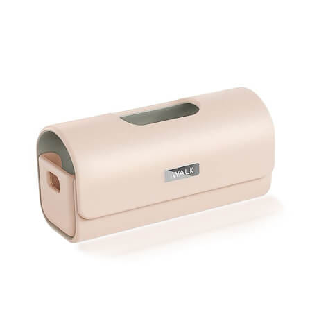 เคสซองหนัง IWALK LINKPOD BAG สีชมพู สำหรับใส่แบตสำรองแบบพกพา_2