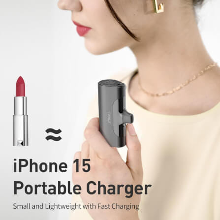 แบตเตอร์รี่สำรอง iWALK LinkPod4 ความจุ 4500mAh หัวชาร์จTypeC สี Black รองรับการชาร์จเร็ว 20W_5