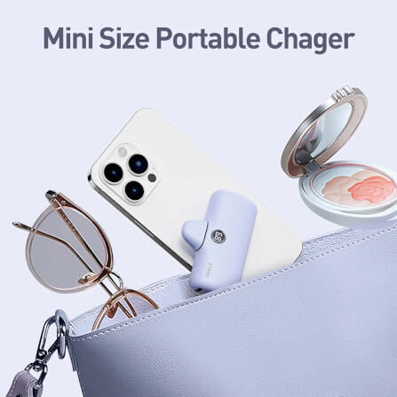 แบตเตอร์รี่สำรอง IWALK LINKPOD PRO 4800 MAH หัวชาร์จไร้สายหัว หัวชาร์จ LIGHTNING สี PURPLE_6