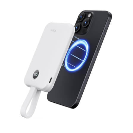 แบตเตอร์รี่สำรอง IWALK POWER HYBRID 10000MAH สี WHITE ชาร์จระบบ MAGSAFE มาพร้อมสายชาร์จในตัว รองรับการชาร์จเร็ว 30W FASTCHARGE_11