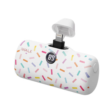 แบตเตอร์รี่สำรอง IWALK LINKPOD PRO 4800 MAH หัวชาร์จไร้สายหัว หัวชาร์จ LIGHTNING สี WHITE CANDY_12