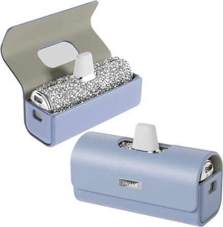 เคสซองหนัง IWALK LINKPOD BAG สีม่วง สำหรับใส่แบตสำรองแบบพกพา_10