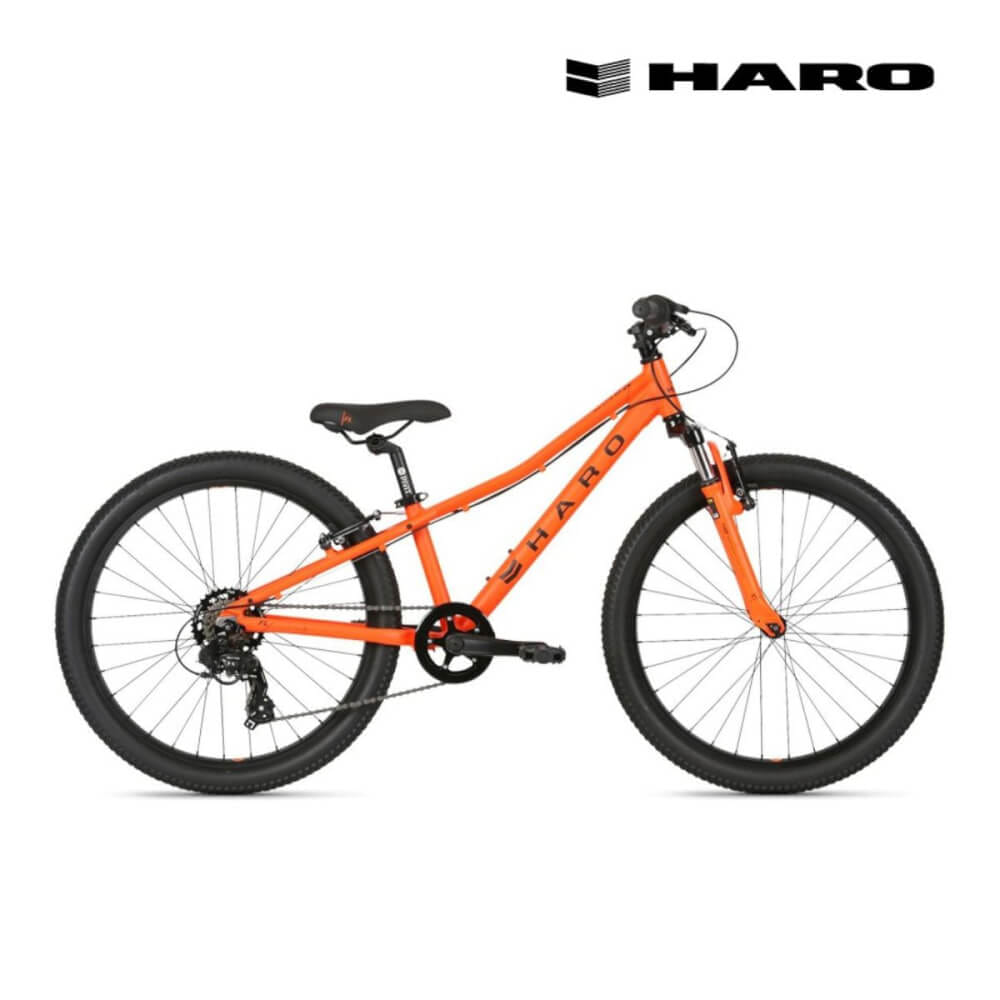 รถจักรยานเสือภูเขา HARO รุ่น FLIGHTLINE 24" - ORANGE BLACK (ไม่ประกอบ)
