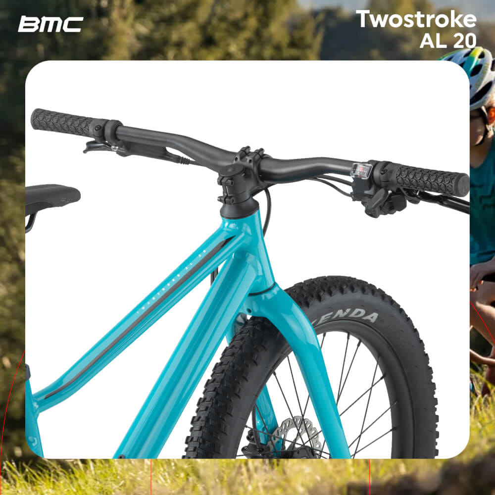 รถจักรยานเด็ก BMC รุ่น TWOSTROKE AL ไซส์ 20" - TURQUOISE BLACK (ไม่ประกอบ)