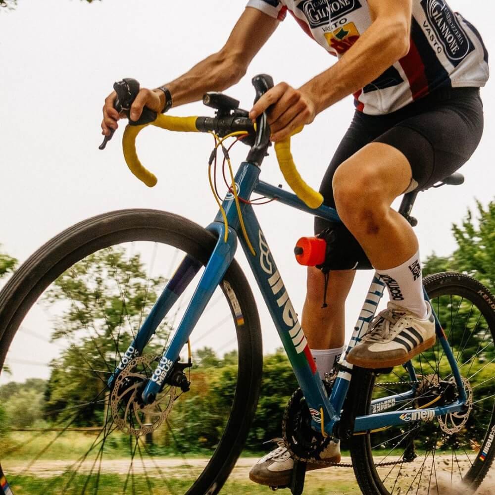 รถจักรยานกราเวล CINELLI รุ่น ZYDECO LA LA - BLUE SKY DISC ไซส์ XS 49 (ไม่ประกอบ)_8