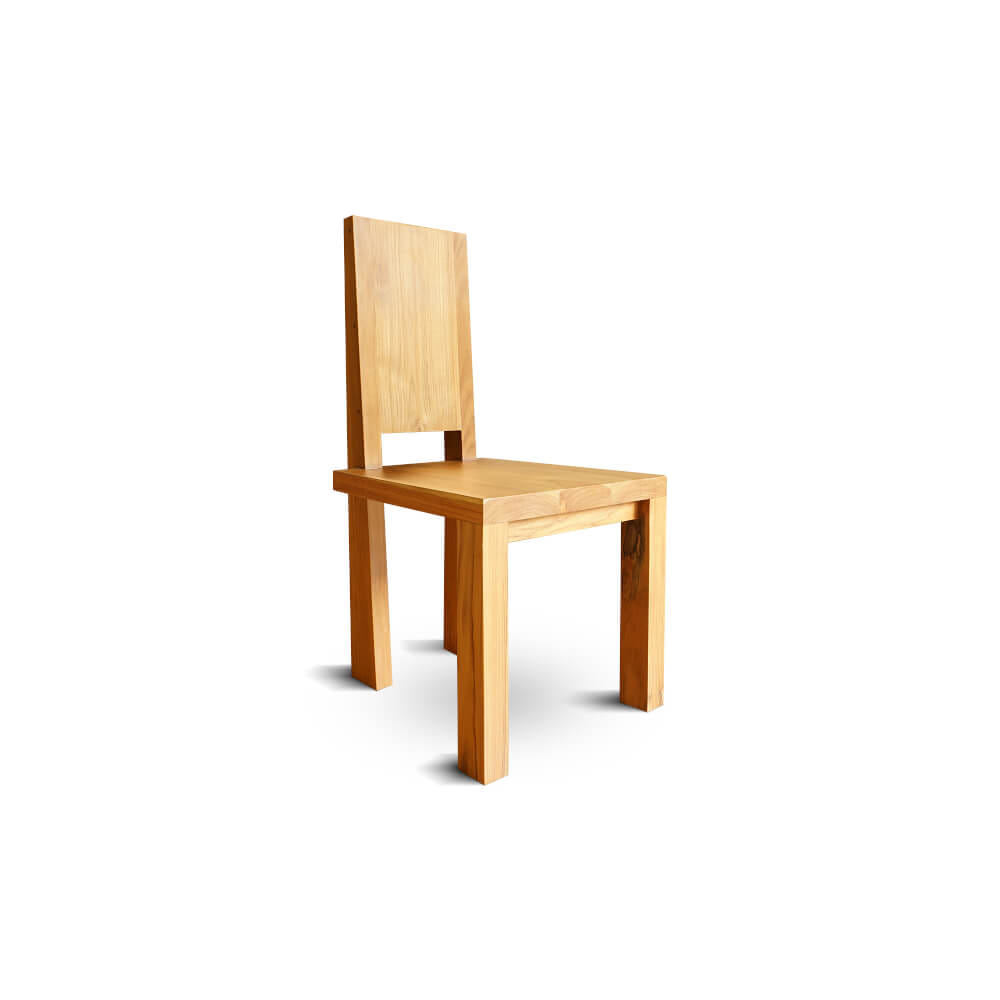 เก้าอี้ทานข้าวไม้สักแท้ ARTIWOOD รุ่น CL02 เก้าอี้ไม้สักดีไซน์โมเดิร์น_0