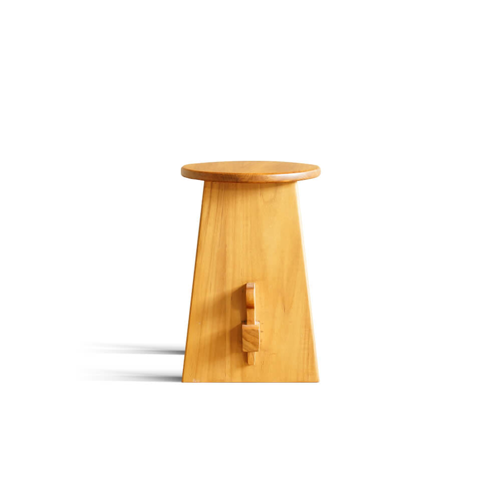 เก้าอี้ทานข้าวไม้สักแท้ ARTIWOOD รุ่น CS01 ไม้สักแท้สีไม้สักธรรมชาติ_3