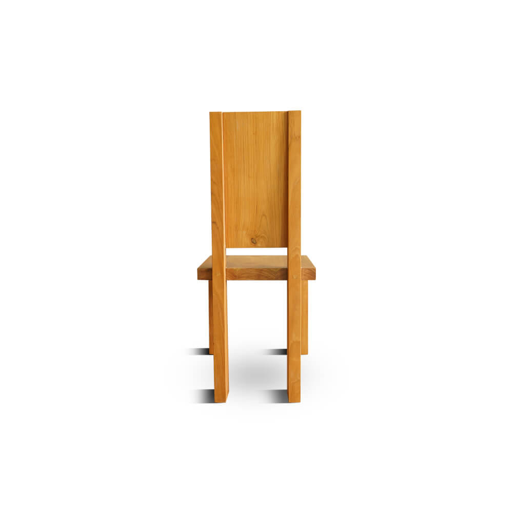 เก้าอี้ทานข้าวไม้สักแท้ ARTIWOOD รุ่น CL02 เก้าอี้ไม้สักดีไซน์โมเดิร์น_5