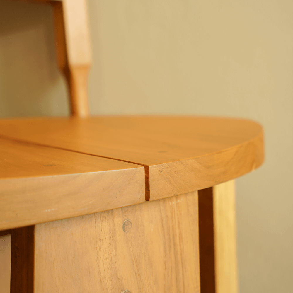 เก้าอี้ทานข้าวไม้สักแท้ ARTIWOOD รุ่น SATO ไม้สักแท้สีธรรมชาติสไตล์โมเดิร์น_6
