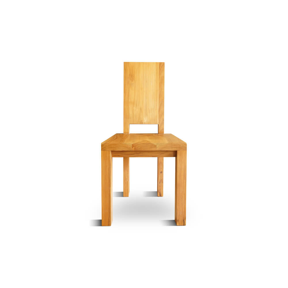เก้าอี้ทานข้าวไม้สักแท้ ARTIWOOD รุ่น CL02 เก้าอี้ไม้สักดีไซน์โมเดิร์น_9
