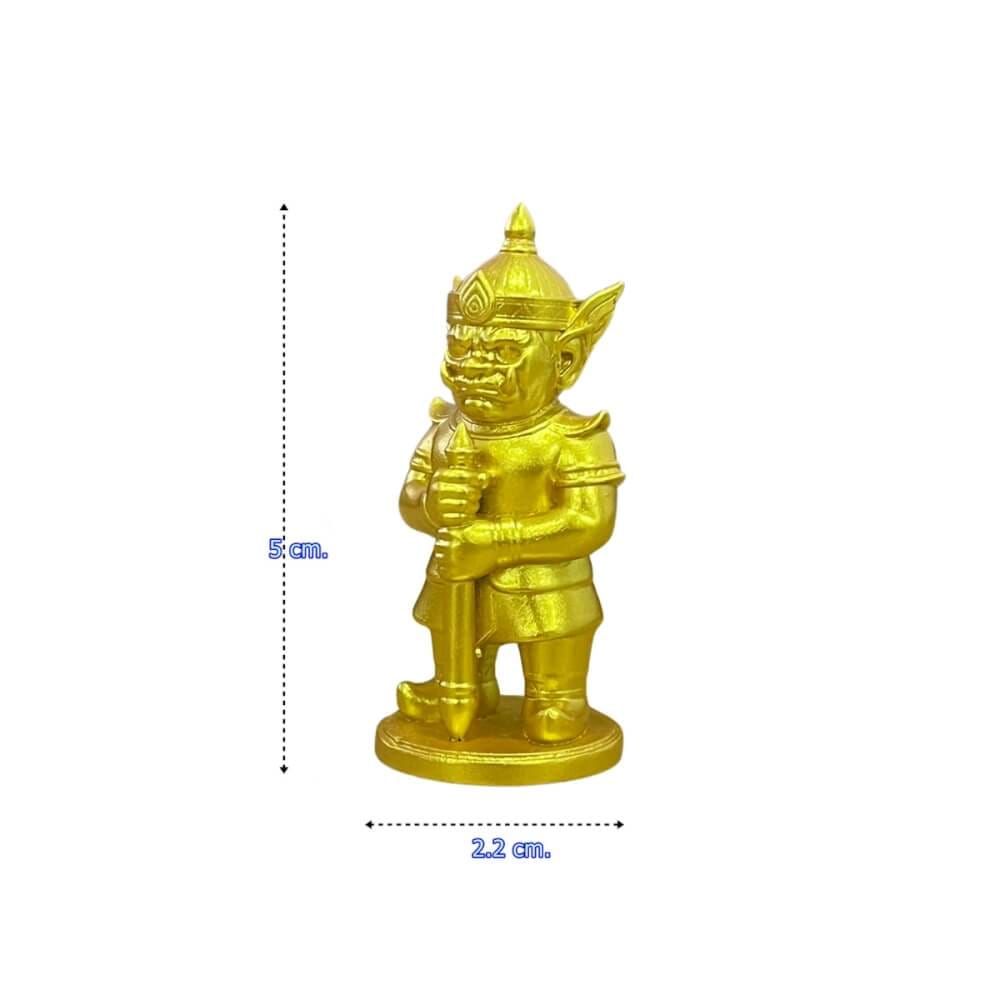 ท้าวเวสสุวรรณ KAF AT-11 รุ่นไพศาลทรัพย์ สูง 5 ซม. ทองไพศาล