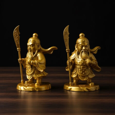 เทพเจ้ากวนอูจิ๋ว KAF AT-12 รุ่นพิทักษ์ยุติธรรม สูง 5 ซม. ทองพิทักษ์ลาภ_6