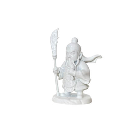 เทพเจ้ากวนอูจิ๋ว KAF AT-12 รุ่นพิทักษ์ยุติธรรม สูง 5 ซม. ขาวสัตย์ซื่อ_5