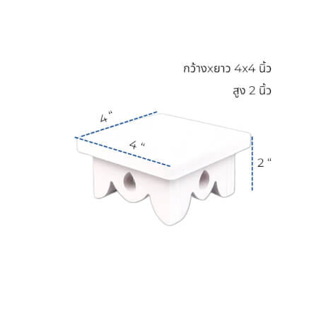 ฐานรองพระสไตล์มินิมอล KAF รุ่น TM01 ขนาด 4X4 นิ้ว_5