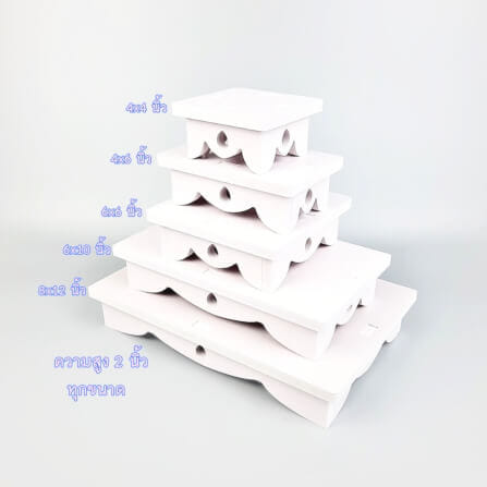 ฐานรองพระสไตล์มินิมอล KAF รุ่น TM01 ขนาด 6X6 นิ้ว_3