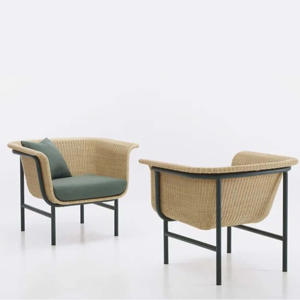 โซฟา 1 ที่นั่ง BUNISE รุ่น AMALFI ขนาด 80×75×70 ซม. สีเขียว_3
