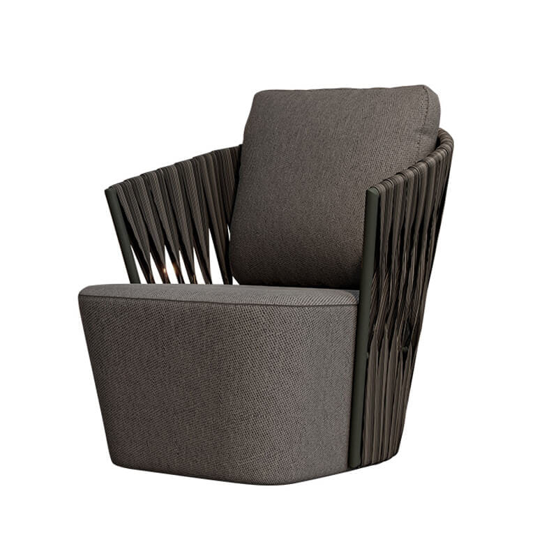 โซฟาสนาม 1 ที่นั่ง รุ่น CASCADE ขนาด 85×85×82 ซม. สีเทา_0