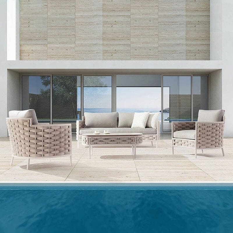 เก้าอี้พักผ่อน BUNISE รุ่น PALMIRA ขนาด 83×83×45 ซม. สีเทา_6