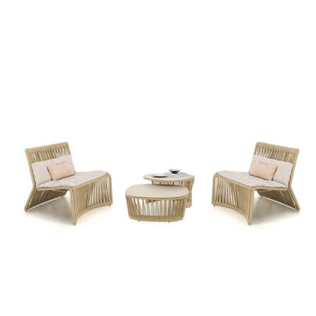 โซฟา 1 ที่นั่ง BUNISE รุ่น RAVELLO ขนาด 65×72×82 ซม. สีแอปริคอท_1