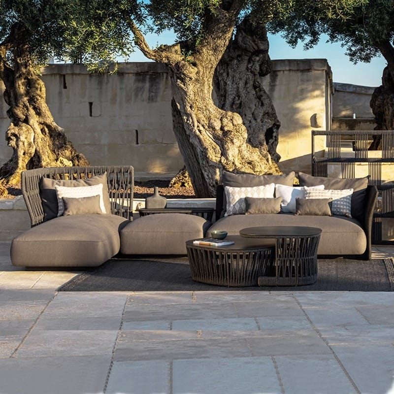 โซฟาเข้ามุม 2 ที่นั่ง BUNISE รุ่น RAVELLO ขนาด 130×72×82 ซม. สีแอปริคอท_2