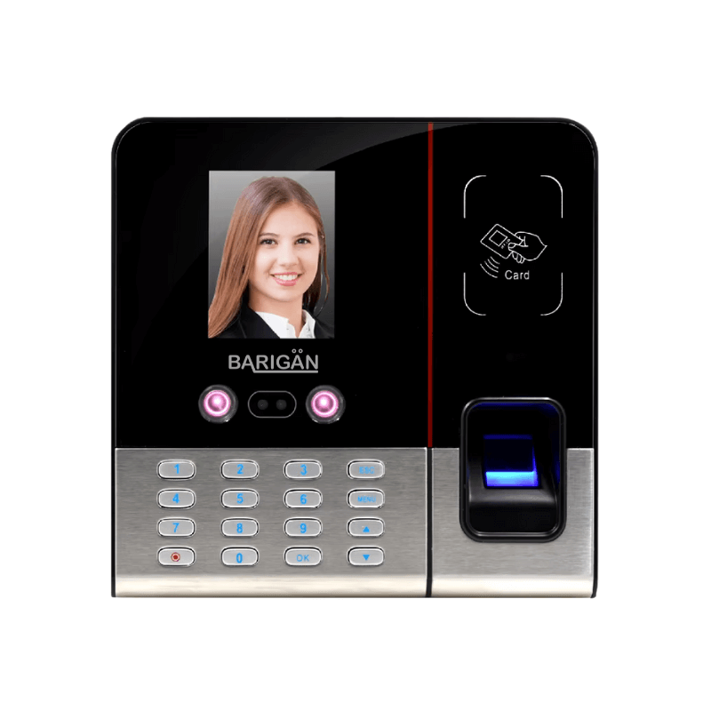 เครื่องลงเวลา BARIGAN สแกนนิ้วมือ-ใบหน้า-บัตร-ควบคุมประตู รุ่น BG-FF630L_1