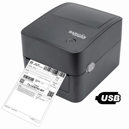 เครื่องพิมพ์ฉลากบาร์โค้ด BARIGAN รุ่น BG-IN20 THERMAL PRINTER ไม่ใช้หมึก USB_1