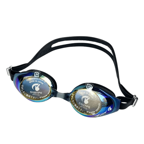 แว่นตาว่ายน้ำ VIEW รุ่น V630ASAM BKOR เลนส์ฉาบปรอทป้องกันรังสี UV ตัดแสงสะท้อน