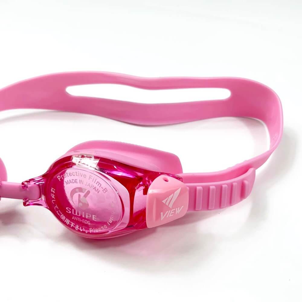 แว่นตาว่ายน้ำเด็ก VIEW รุ่น V730JASA P เหมาะสำหรับเด็กอายุ 4-9 ปี