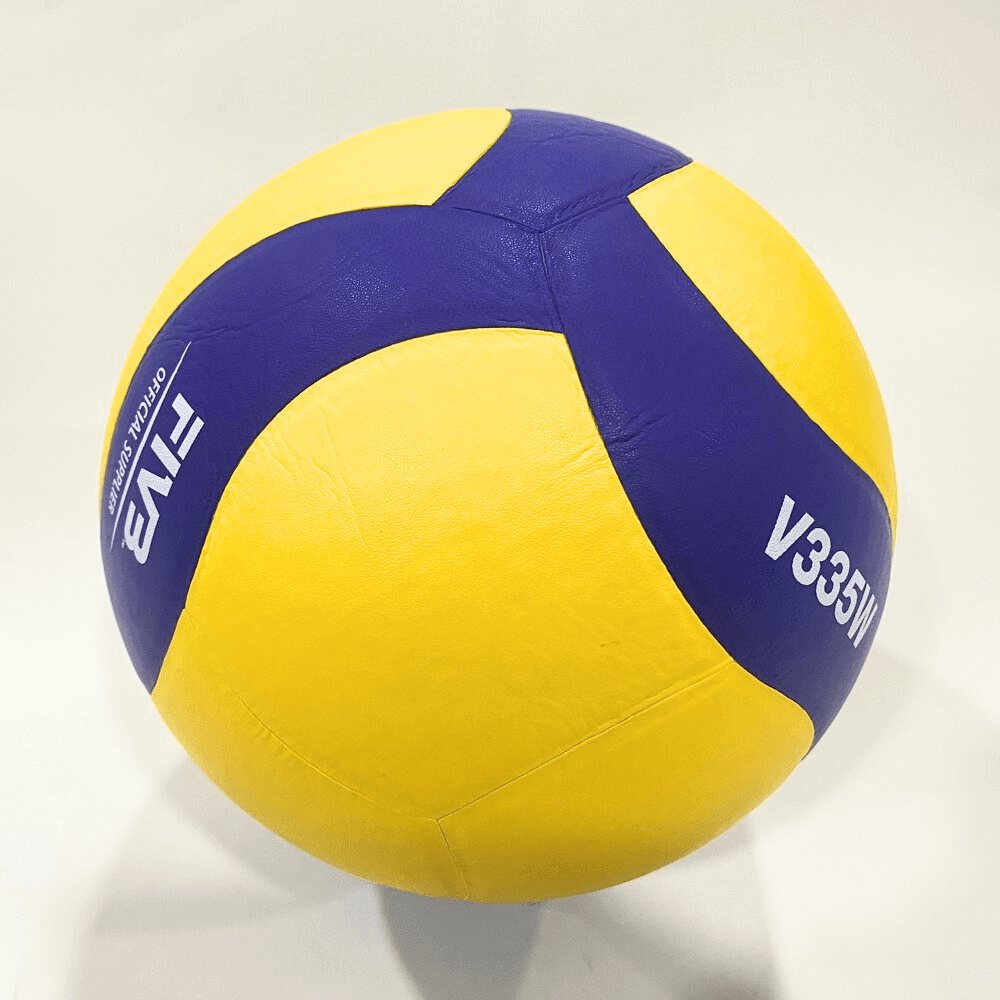 วอลเลย์บอล MIKASA V335W หนังอัดพียู (PU) นุ่ม มีมอก. เบอร์ 5 รุ่นสันทนาการ