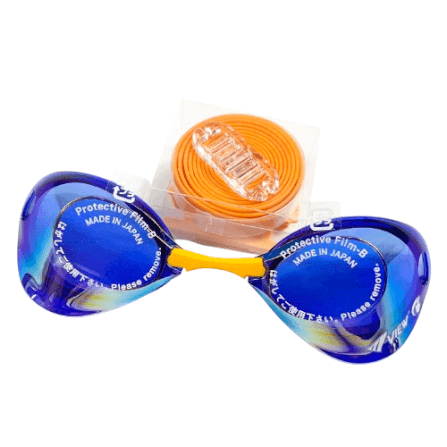 แว่นตาว่ายน้ำ VIEW รุ่น V121SAMCBLOR แว่นแข่งขัน ได้รับ FINA APPROVED ป้องกันรังสี UV_1