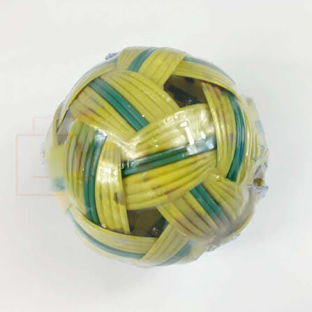 ตระกร้อ นิยมไทย ผลิตจากพลาสติกใยสังเคราะห์มาตรฐาน สีเขียว_2