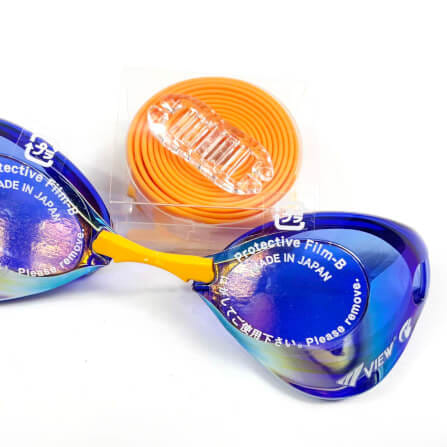 แว่นตาว่ายน้ำ VIEW รุ่น V121SAMCBLOR แว่นแข่งขัน ได้รับ FINA APPROVED ป้องกันรังสี UV_2