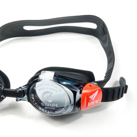 แว่นตาว่ายน้ำเด็ก VIEW รุ่น V730JASA BKR เหมาะสำหรับเด็กอายุ 4-9 ปี_2