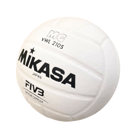 วอลเลย์บอล MIKASA VWL210S หนังอัด  HIGH GRADE SYNTHETIC LEATHER สีขาว มอก. เบอร์ 5_3