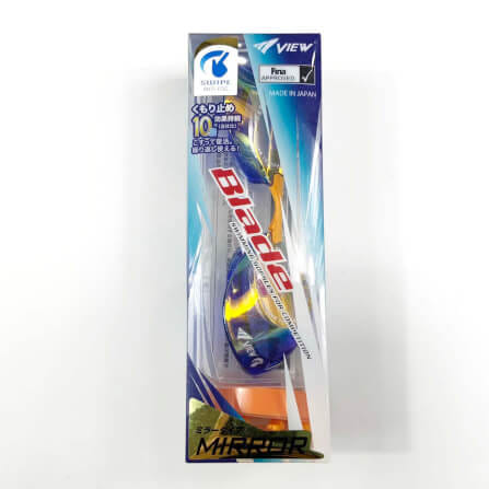 แว่นตาว่ายน้ำ VIEW รุ่น V121SAMCBLOR แว่นแข่งขัน ได้รับ FINA APPROVED ป้องกันรังสี UV_3