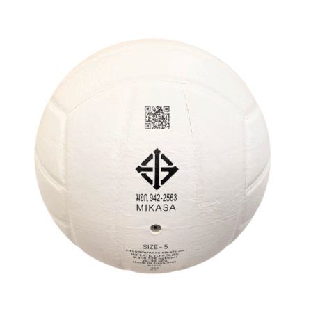 วอลเลย์บอล MIKASA VWL210S หนังอัด  HIGH GRADE SYNTHETIC LEATHER สีขาว มอก. เบอร์ 5_4