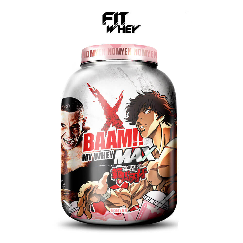 เวย์โปรตีน BAAM MY WHEY PROTEIN MAX - 5 LB NOM YEN [BAKI]_0
