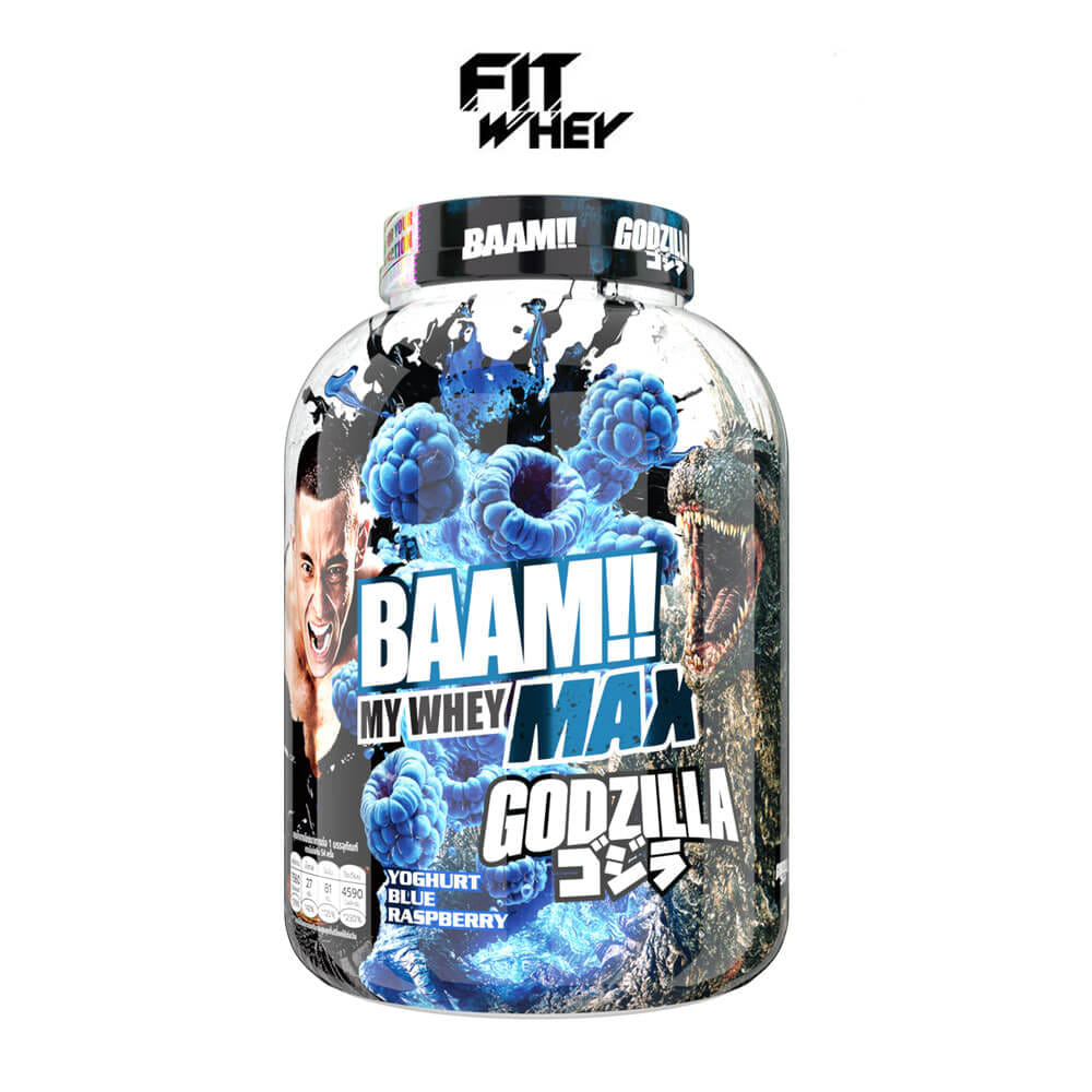 เวย์โปรตีน BAAM MY WHEY PROTEIN MAX - 5 LB YOGHURT BLUE RASPBERRY [GZ]_0