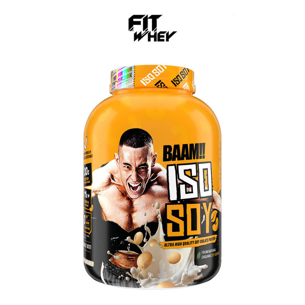 โปรตีนถั่วเหลือง BAAM ISO - SOY - 5 LB UNFLAVORED_0