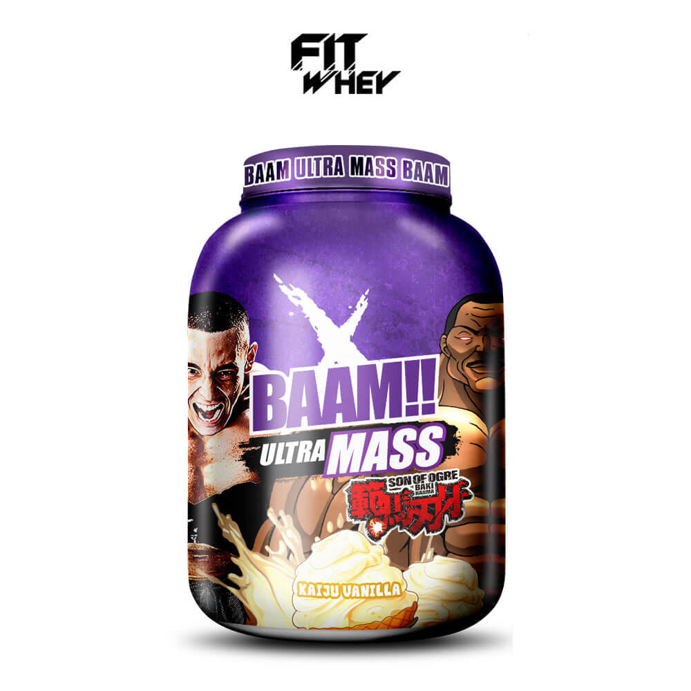 โปรตีนเพิ่มน้ำหนัก BAAM ULTRA MASS - 6 LB VANILLA [BAKI]_0