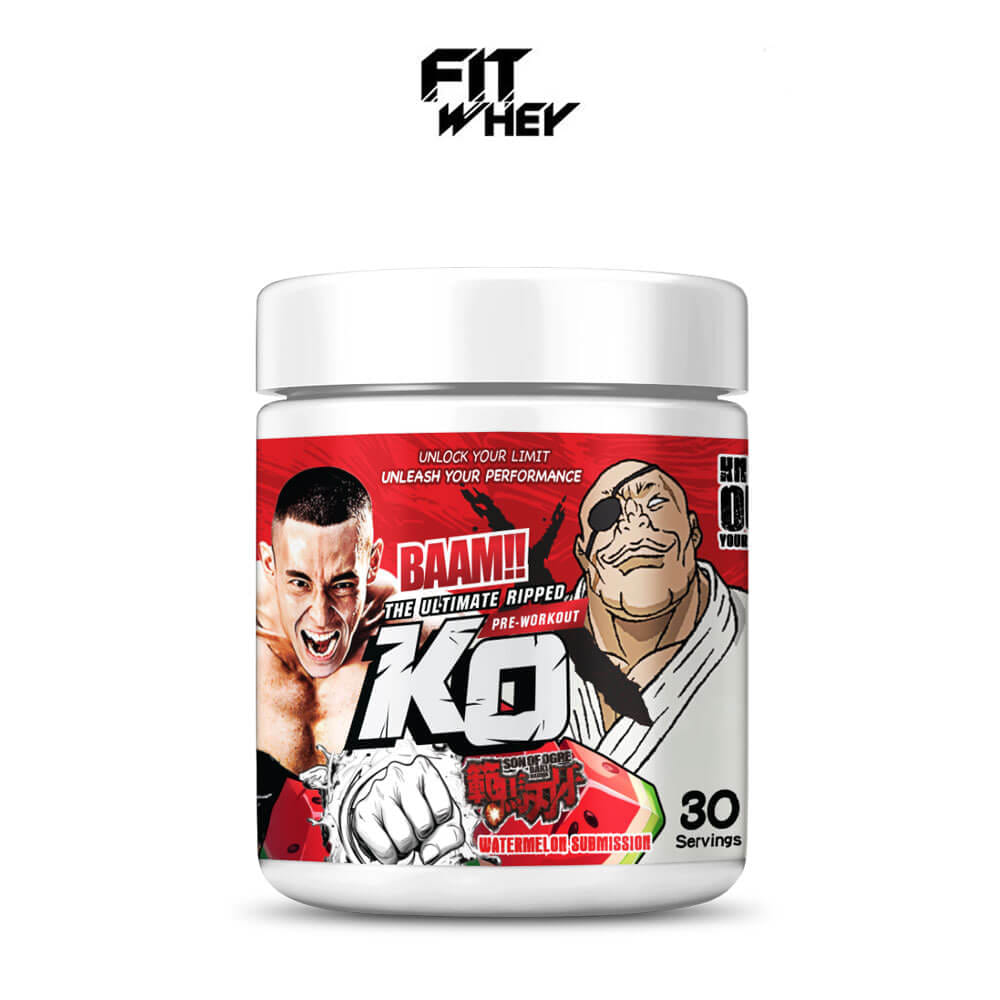 อาหารเสริมก่อนออกกำลังกาย BAAM K.O. PRE-WORKOUT - WATERMELON SUBMISSION_0