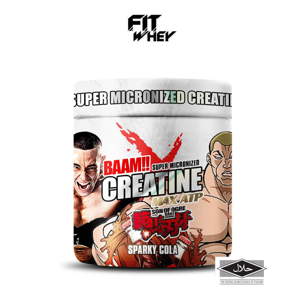 ครีเอทีน BAAM CREATINE 5000 - COLA 300 G [BAKI]_0