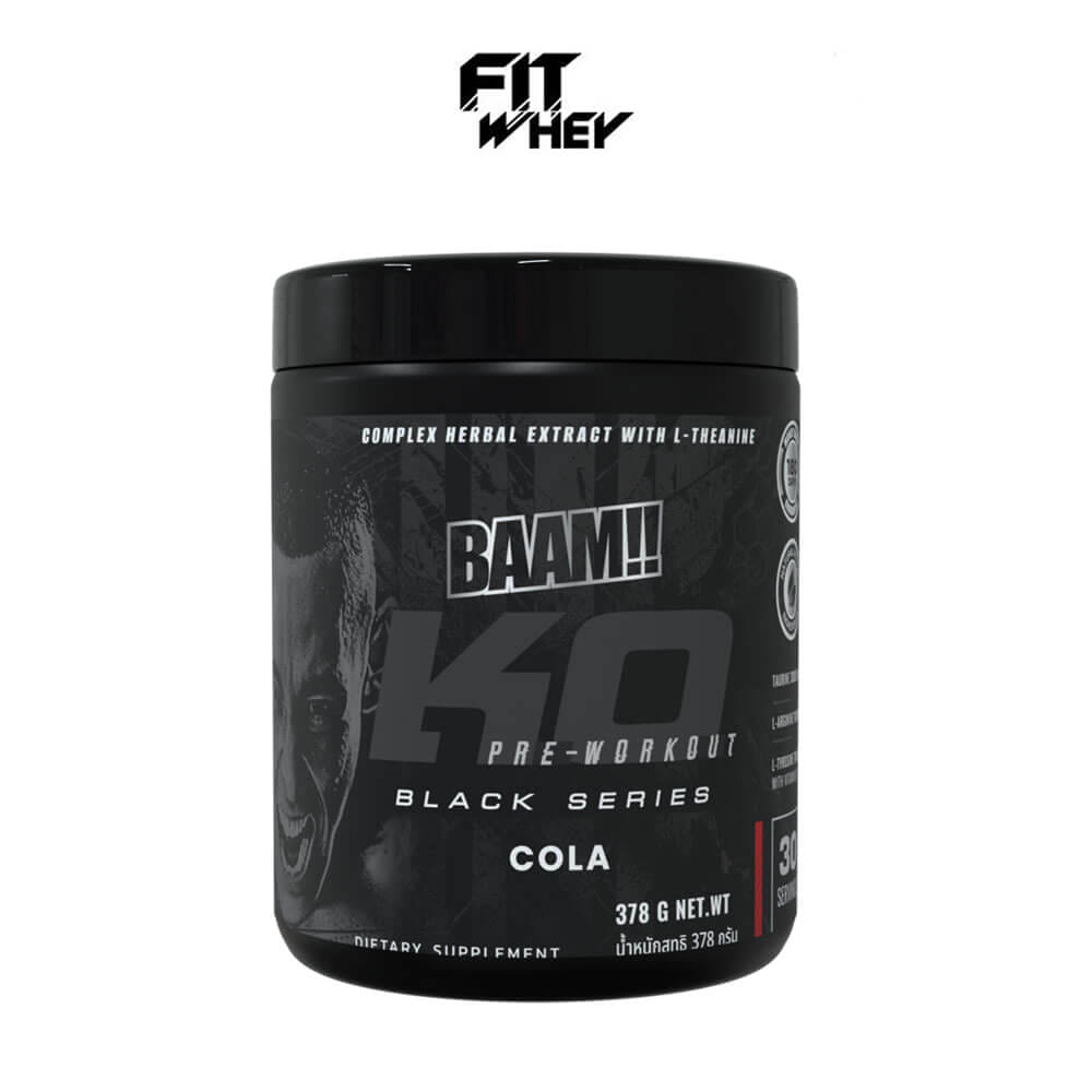 ผลิตภัณฑ์อาหารเสริม BAAM CUT BLACK SERIES (POWDER) - 30 SERVINGS COLA_0