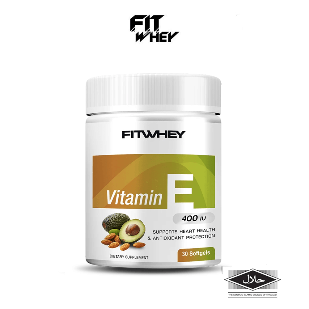 วิตามินอี FITWHEY VITAMIN E 400 IU - 30 เม็ดซอฟต์เจล_0