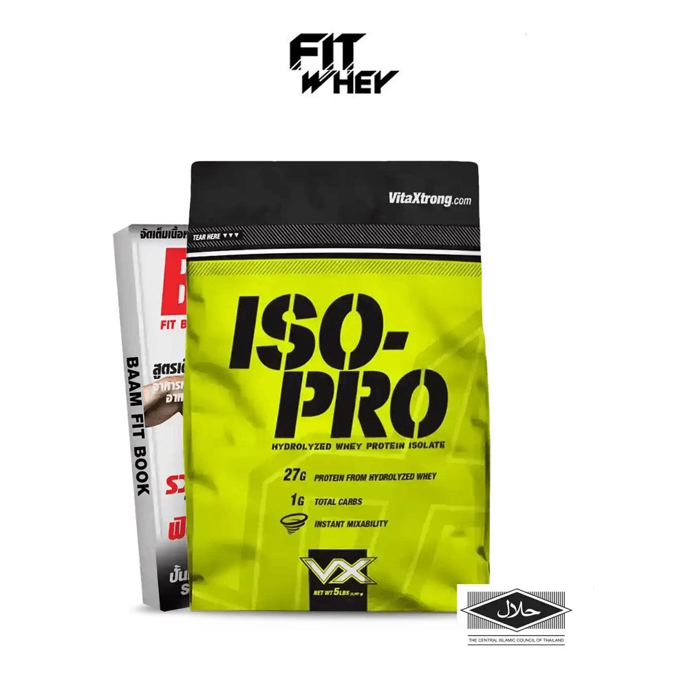 เวย์โปรตีนไอโซเลท VITAXTRONG ISO - PRO - 5 LB UNFLAVORED_0