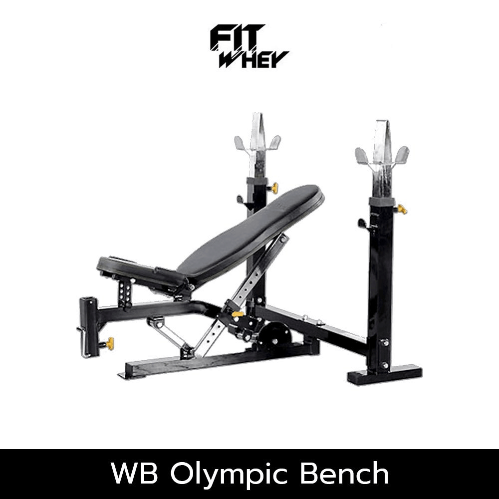 อุปกรณ์ออกกำลังกาย FITWHEY POWERTEC อุปกรณ์ WB OLYMPIC BENCH