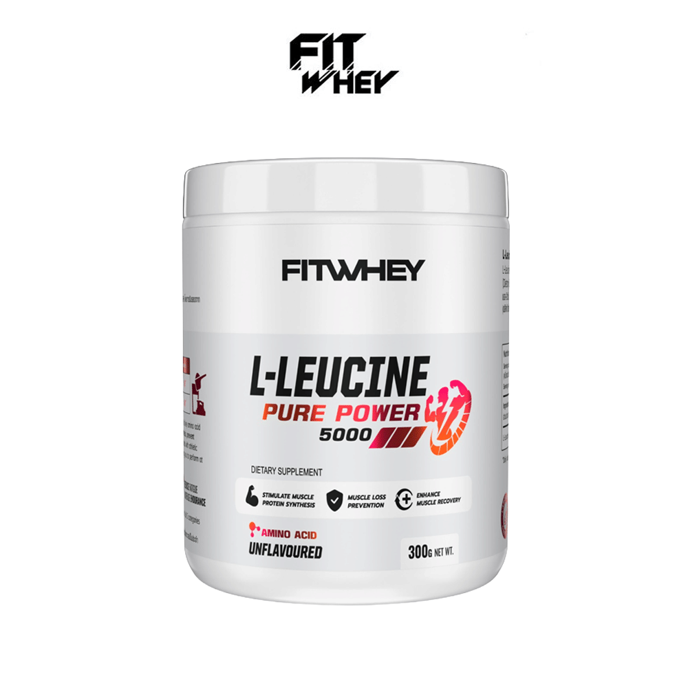 ผลิตภัณฑ์เสริมอาหาร FITWHEY SUPPLEMENTS L-LEUCINE 5000 300 G