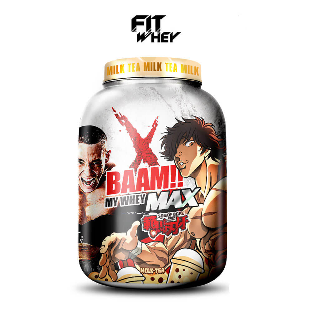 เวย์โปรตีน BAAM MY WHEY PROTEIN MAX - 5 LB MILK TEA [BAKI]_1